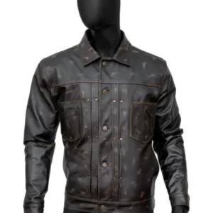 Men Brown Leather Jacket