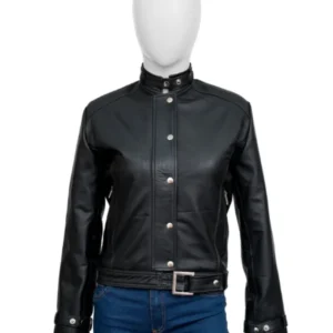 Womens Black Leather Jacket